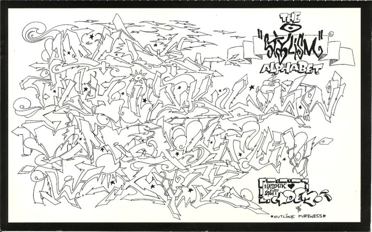 ODEM, The Stylism Alphabet, 1996